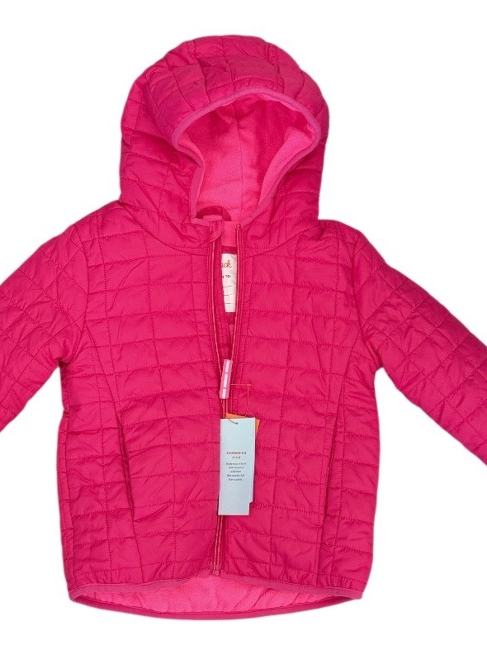NWT-Cat & Jack Bright Pink Toddler Jacket